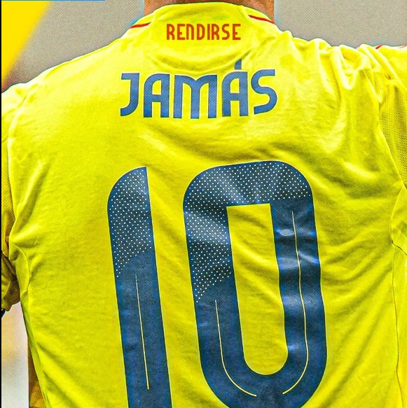 James Rodríguez tem um sonho: conquistar um caneco pela Colômbia. Desistir 'Jamás'