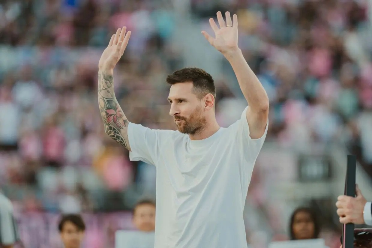 Inter Miami realiza homenagem a Messi em honra à conquista de seu 45º troféu