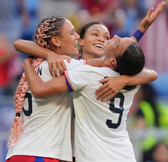 EUA sonham com a quinta medalha de ouro no futebol feminino