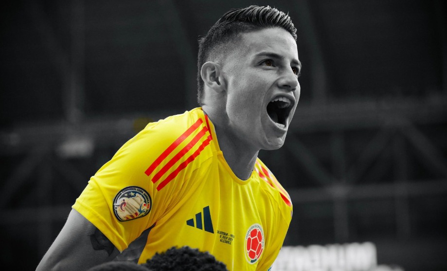 James é, até o momento, o craque da Copa América 2024