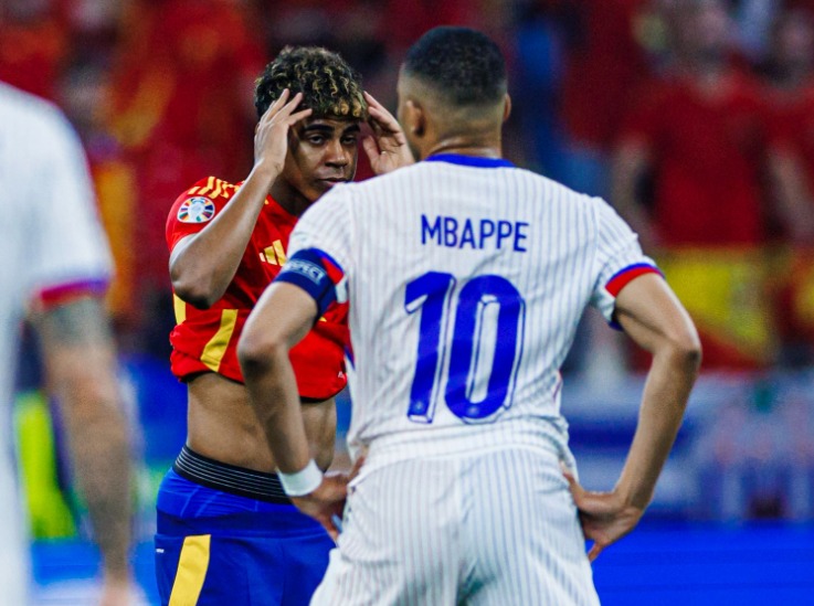 Não deu para Mbappé. Yamal foi eleito o craque da semifinal