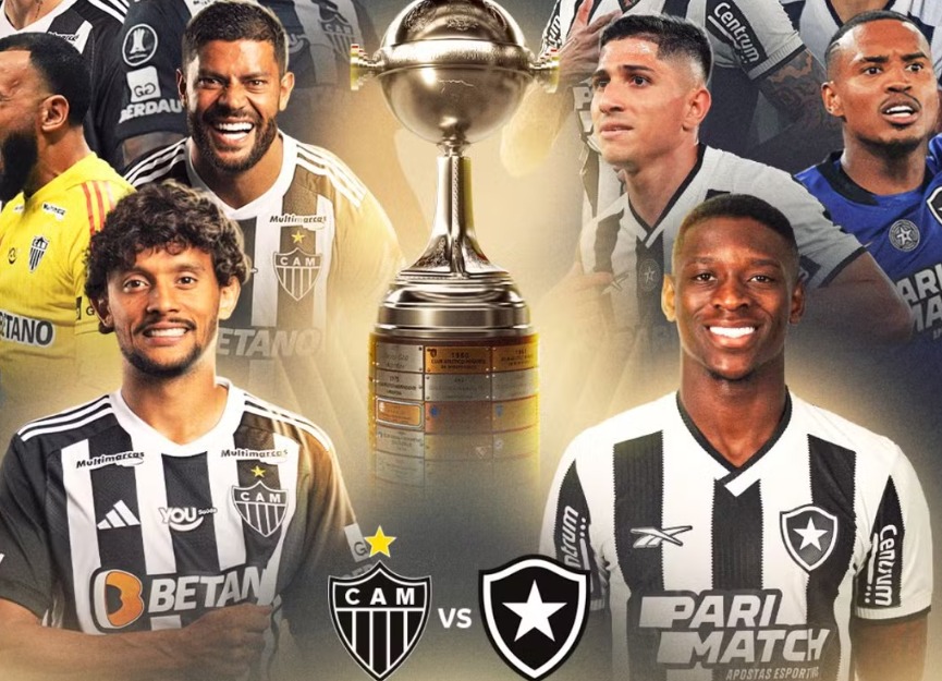 Como Atlético-MG e Botafogo chegam para a final da Copa Libertadores 2024?