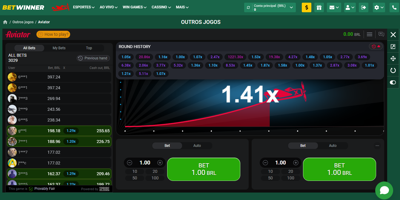 BetWinner site de apostas para versão Desktop