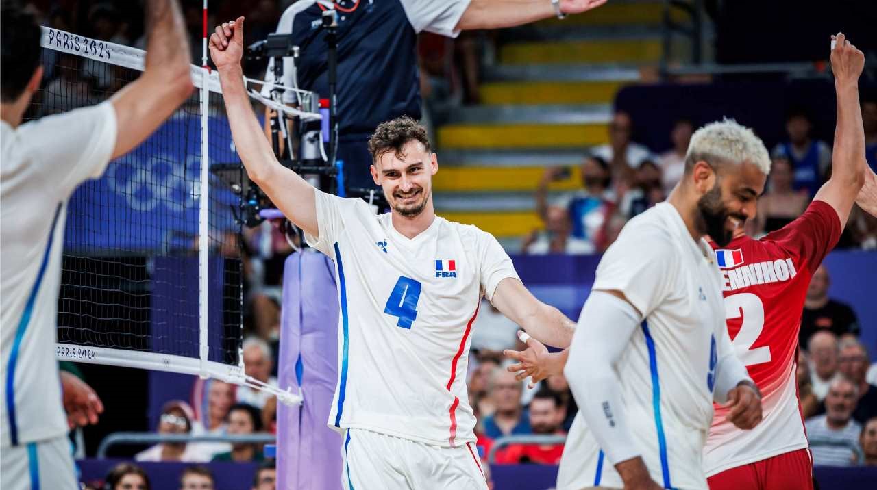 Itália x França - Vôlei Masculino - 07/08/2024