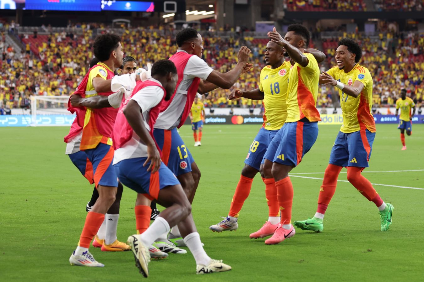 Colômbia está invicta há 28 jogos, com a última derrota para a Argentina