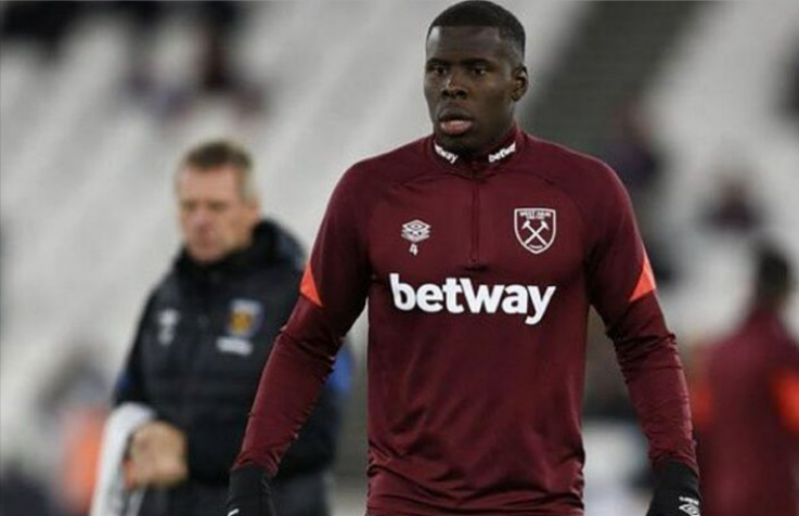 Kurt Zouma perto de deixar o West Ham