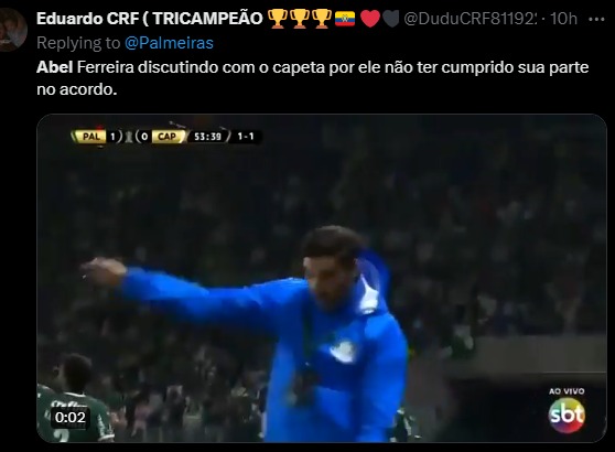 Fim do pacto do Palmeiras de Abel Ferreira?