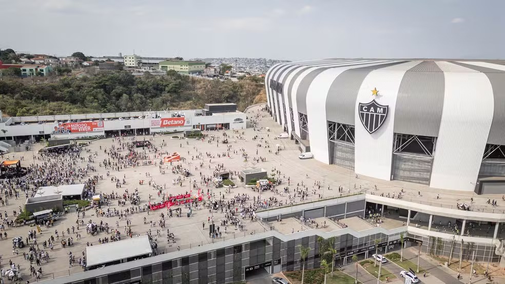 Final da Copa do Brasil entre Flamengo e Atlético conta com festa ao torcedor do Galo na Arena MRV