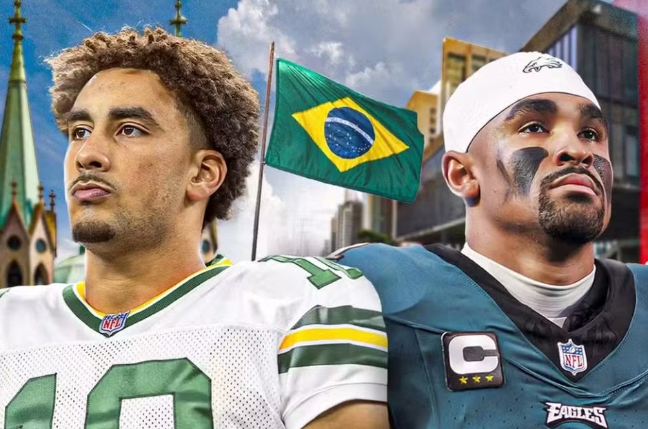 Eagles x Packers, o primeiro jogo da NFL no Brasil: data, horário, transmissão e como apostar