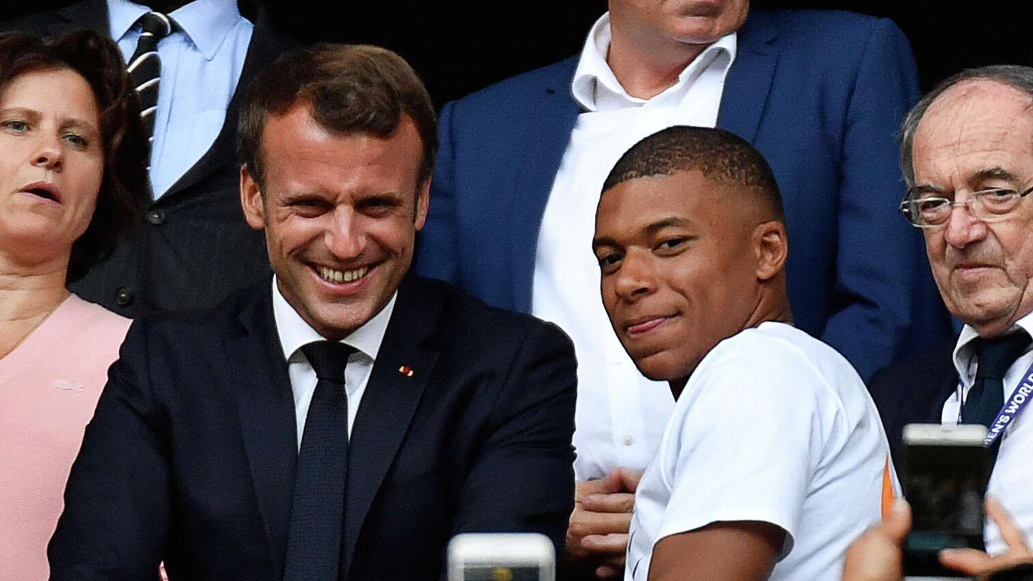 Macron Seeks To Persuade Real Madrid Management To Let Mbappe Play At 2024 Olympics