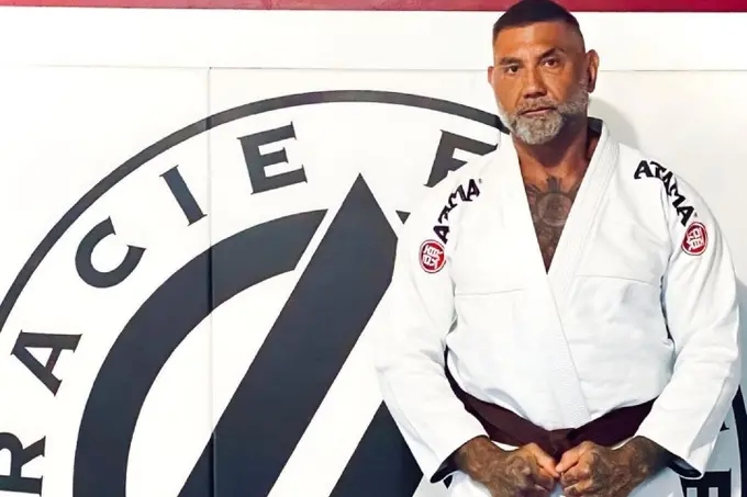 Actor Bautista Got Brown Belt in Brazilian Jiu-Jitsu