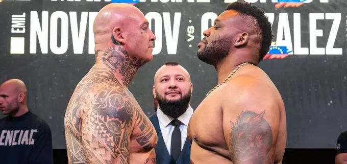 Jarrell Miller knocks out Lucas Browne at Hardcore Boxing tournament in Dubai