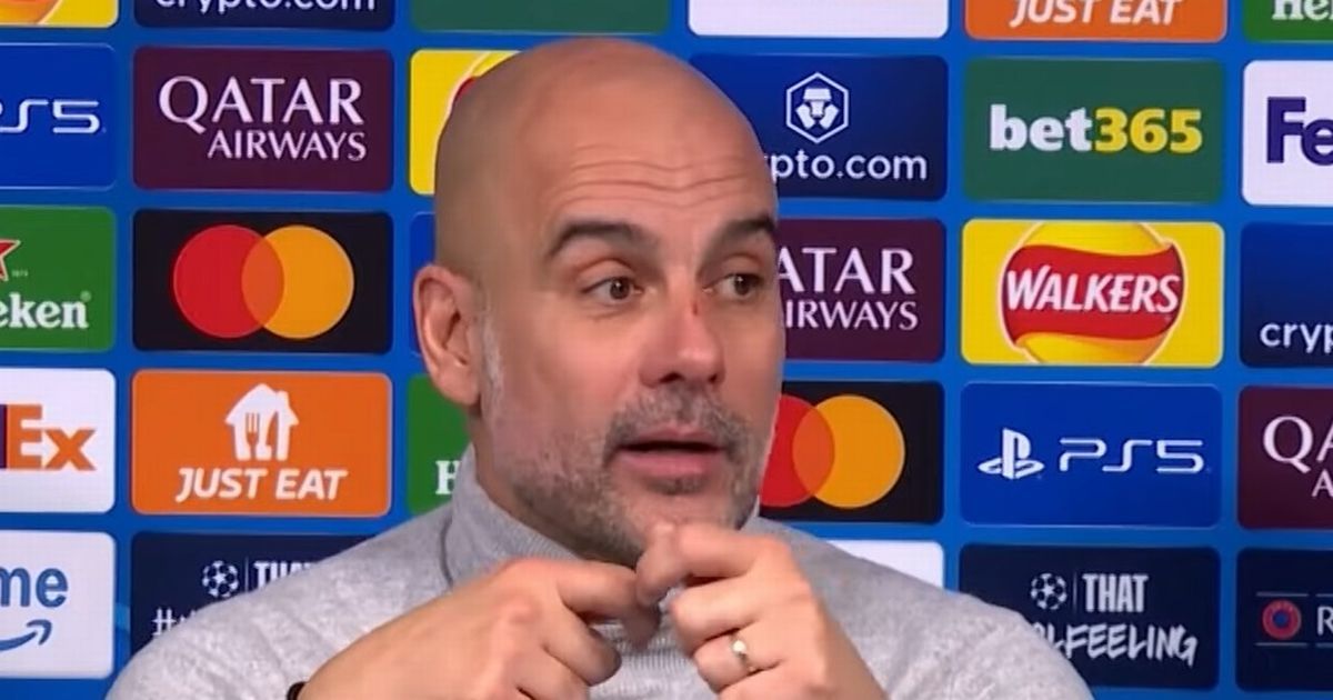 Pep Guardiola Spotted With Bruises Following Champions League Disappointing Night Against Feyenoord