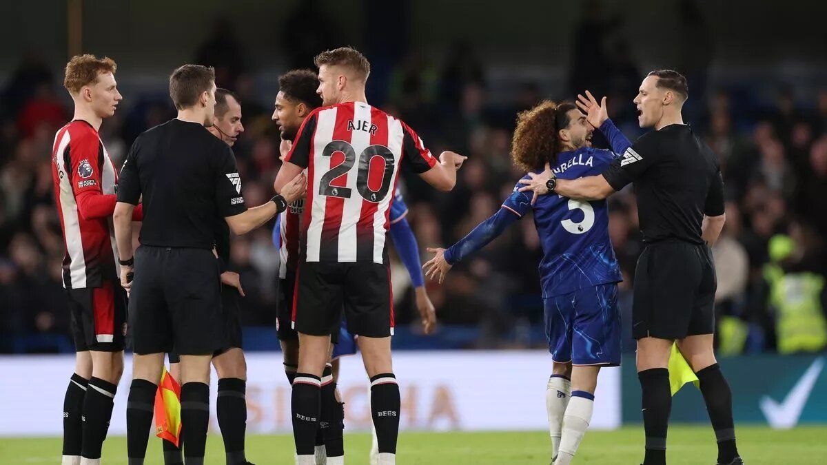 Why Marc Cucurella Was Shown a Red Card After Chelsea 2-1 Brentford