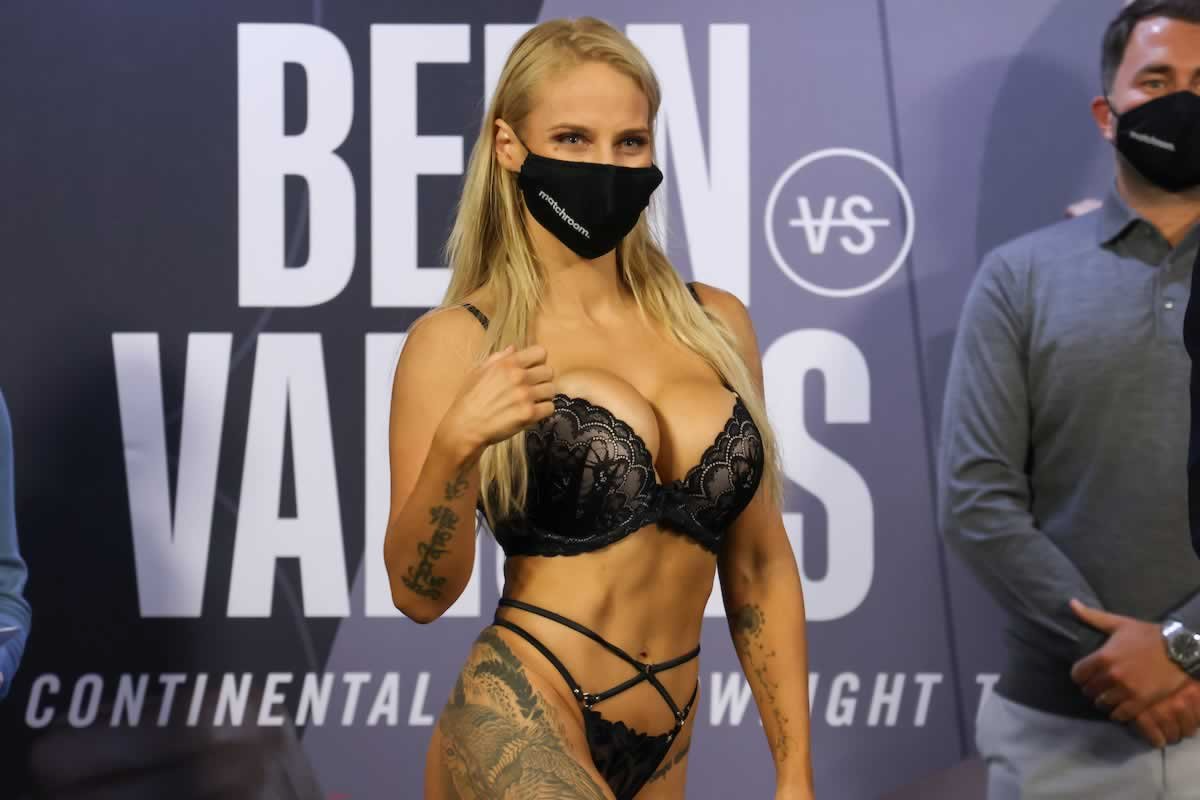 IBF Сhampion Bridges Teases Fans With Lingerie Photo