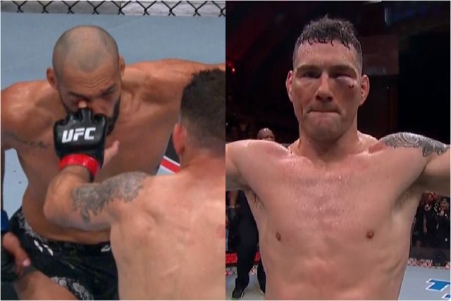 Former UFC Champ Weidman Admits He Poked Bruno Silva In The Eye