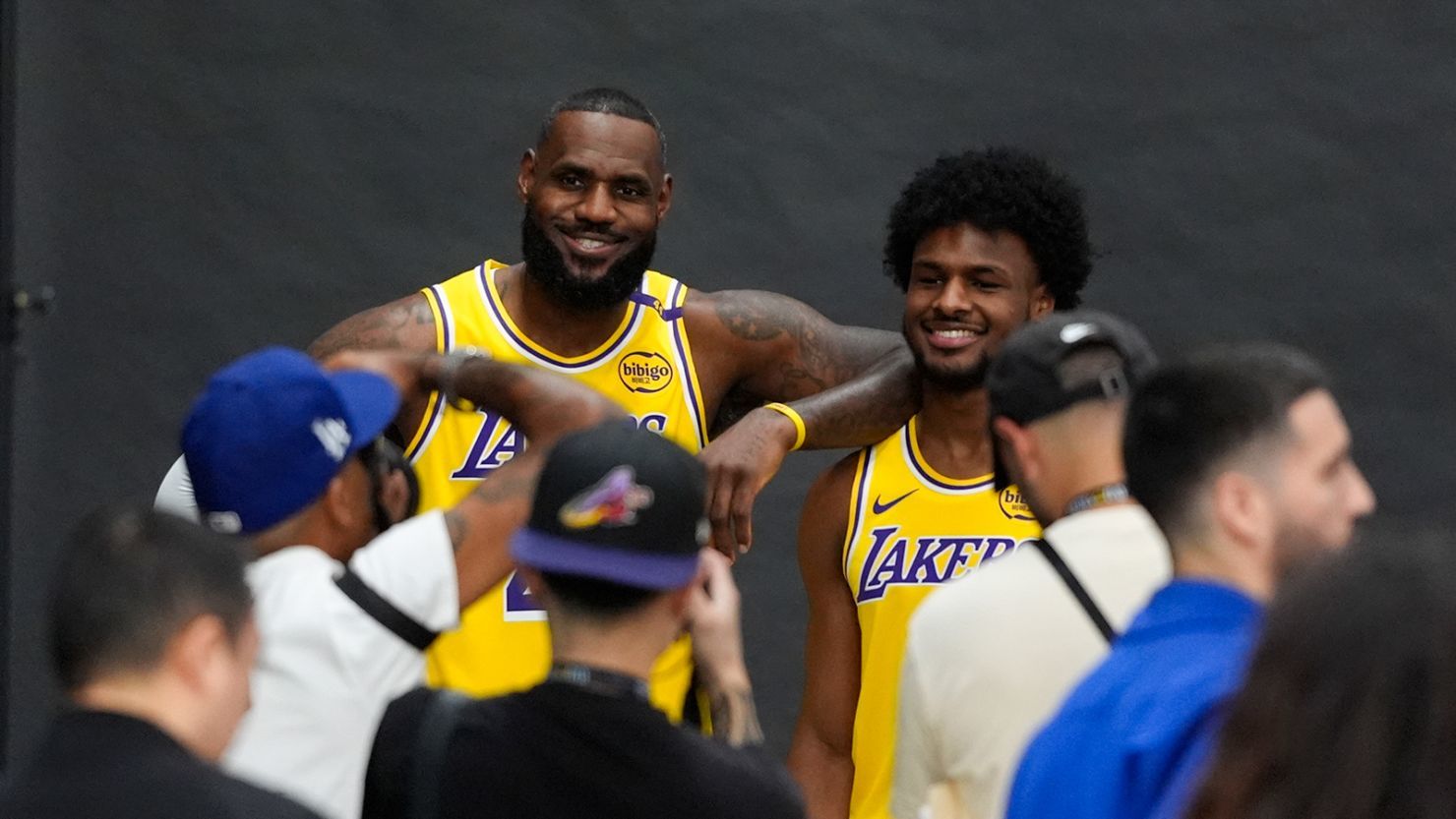 LeBron and Bronny James Become the First Father and Son Duo to Play Together in NBA History