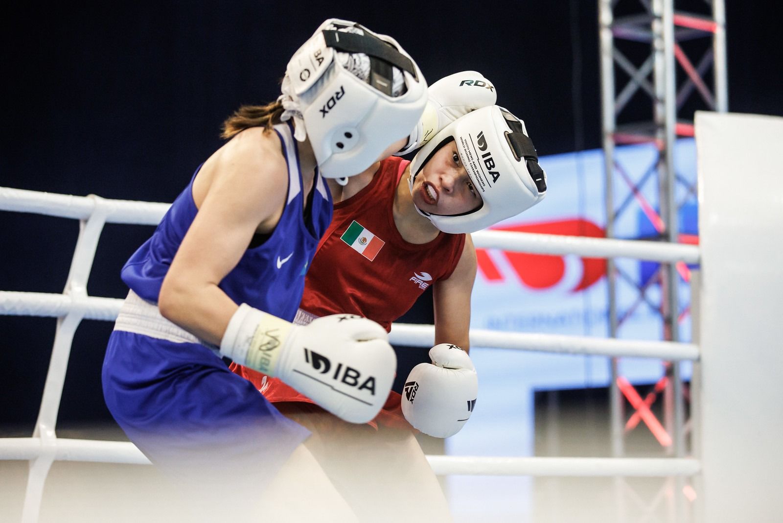 Valeria Amparan Pizarro y Juan Diego Guerrero, rumbo a la final del Campeonato Mundial Juvenil de Boxeo