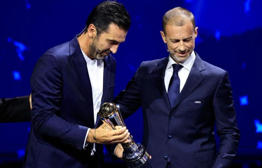 Gianluigi Buffon Wins UEFA President's Award