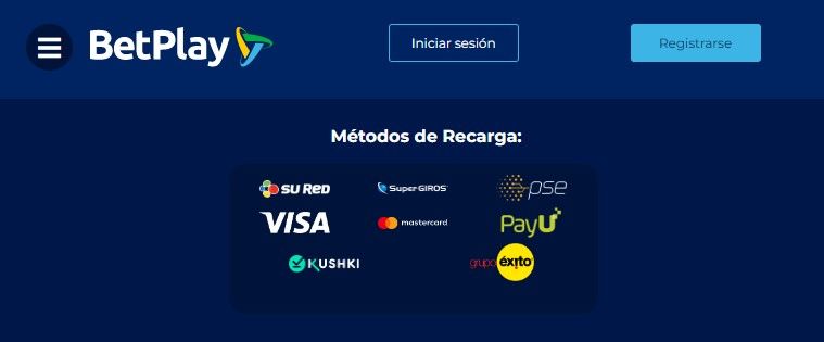 Cómo iniciar sesión en Betplay Colombia