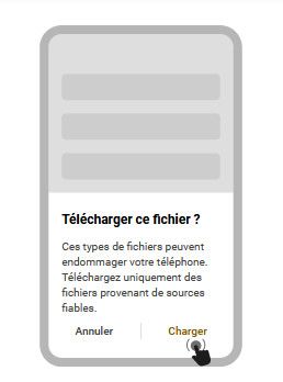 Etape 1 : Télécharger le fichier APK