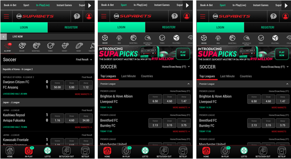 New Supabets Mobile