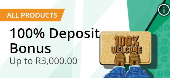 100% welcome bonus