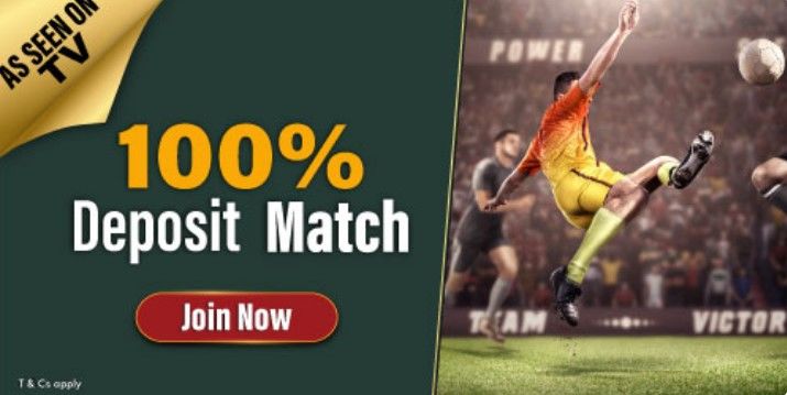 100% 1st Deposit Match Bonus