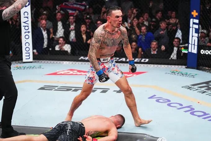 Max Holloway headlines UFC 300