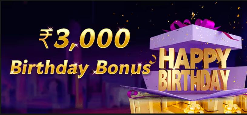 Birthday bonus on Iplwin