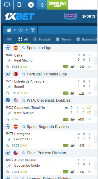 1xBet Android app image