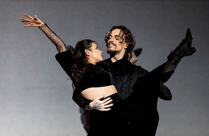 Elena Ilinykh and Sergei Polunin