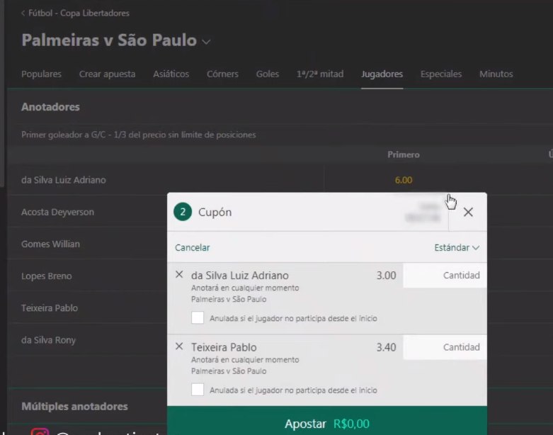 Cómo apostar en Bet365