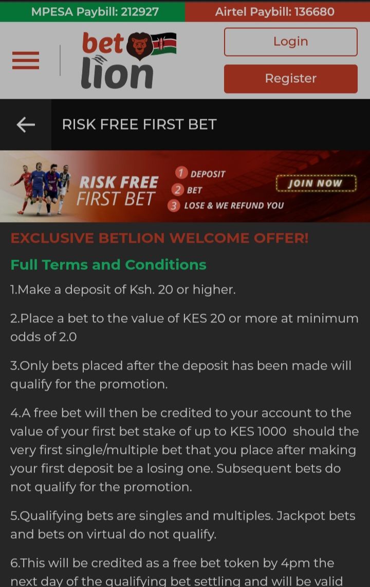 Betlion Bonuses 