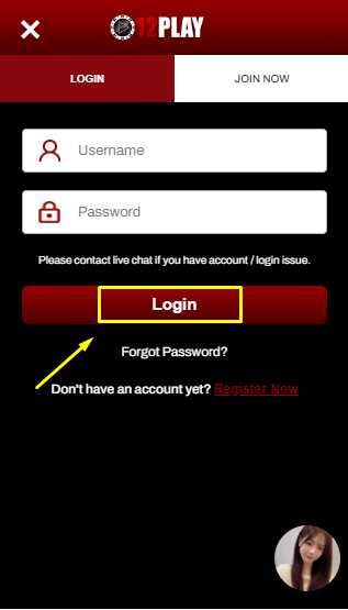 12Play Mobile App Login