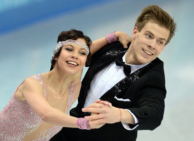 Elena Ilinykh and Nikita Katsalapov