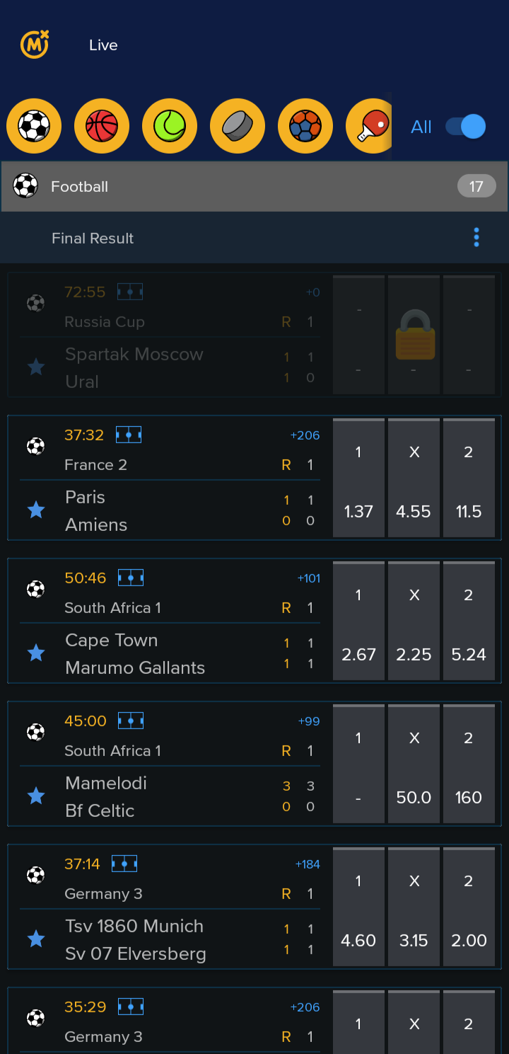 MozzartBet Android App