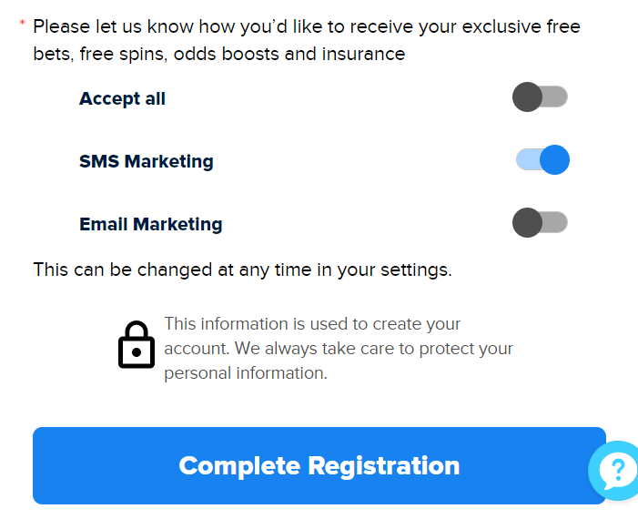 Step 4: Register