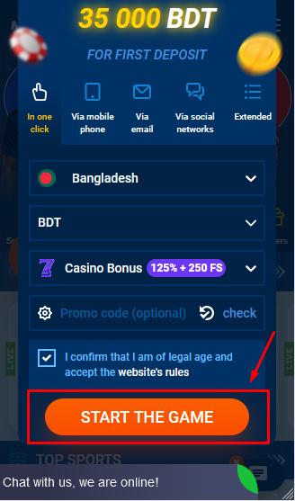 Mostbet Sign Up Image