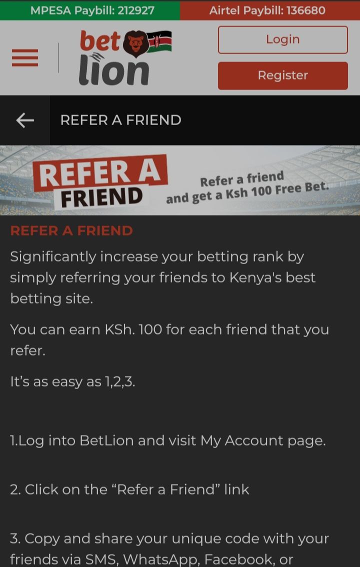 Betlion Bonuses 